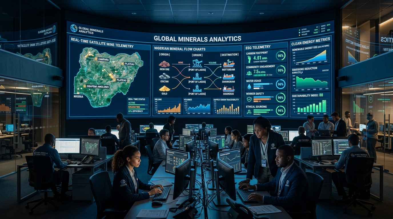 Nigerian Gold Sector Command & Analytics Center