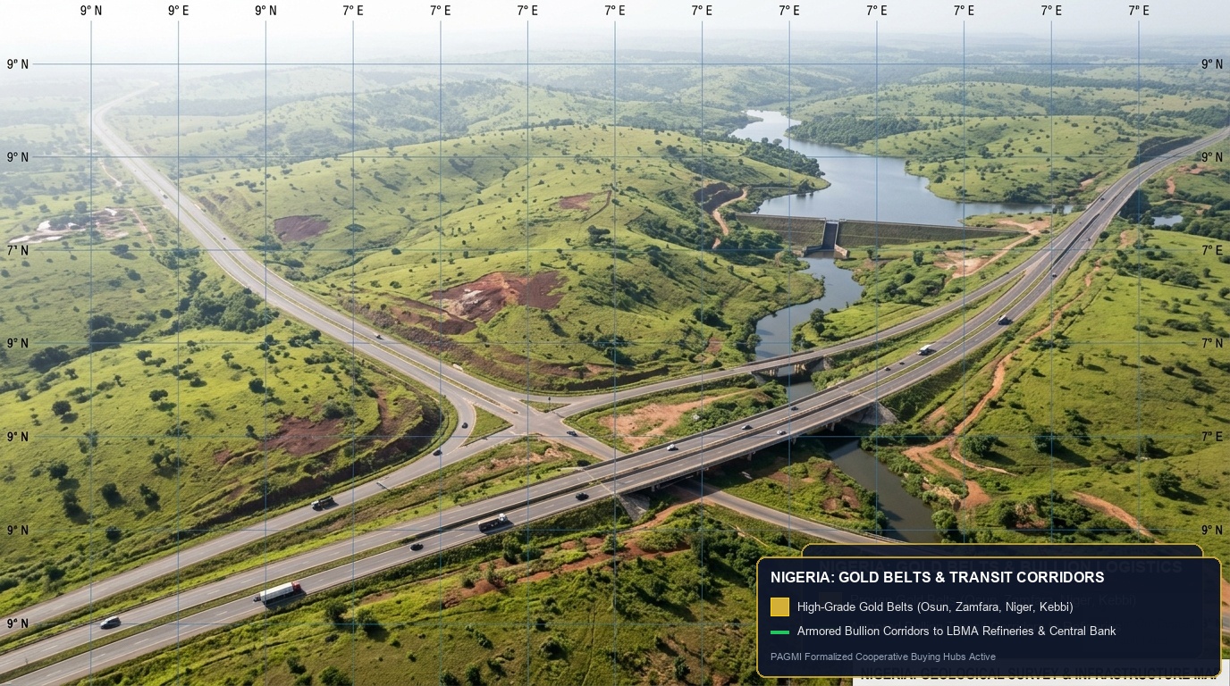 Nigeria Gold Belts & High Security Infrastructure